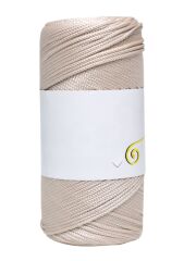 Makrome İpi 3mm Polyester  Bej