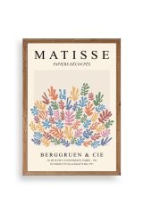 Henri Matisse Ahşap Çerçeveli Tablo 17 x 23