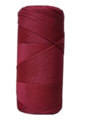 Makrome İpi 3mm Polyester  Bordo