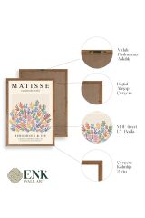 Henri Matisse Ahşap Çerçeveli Tablo 50 x 70