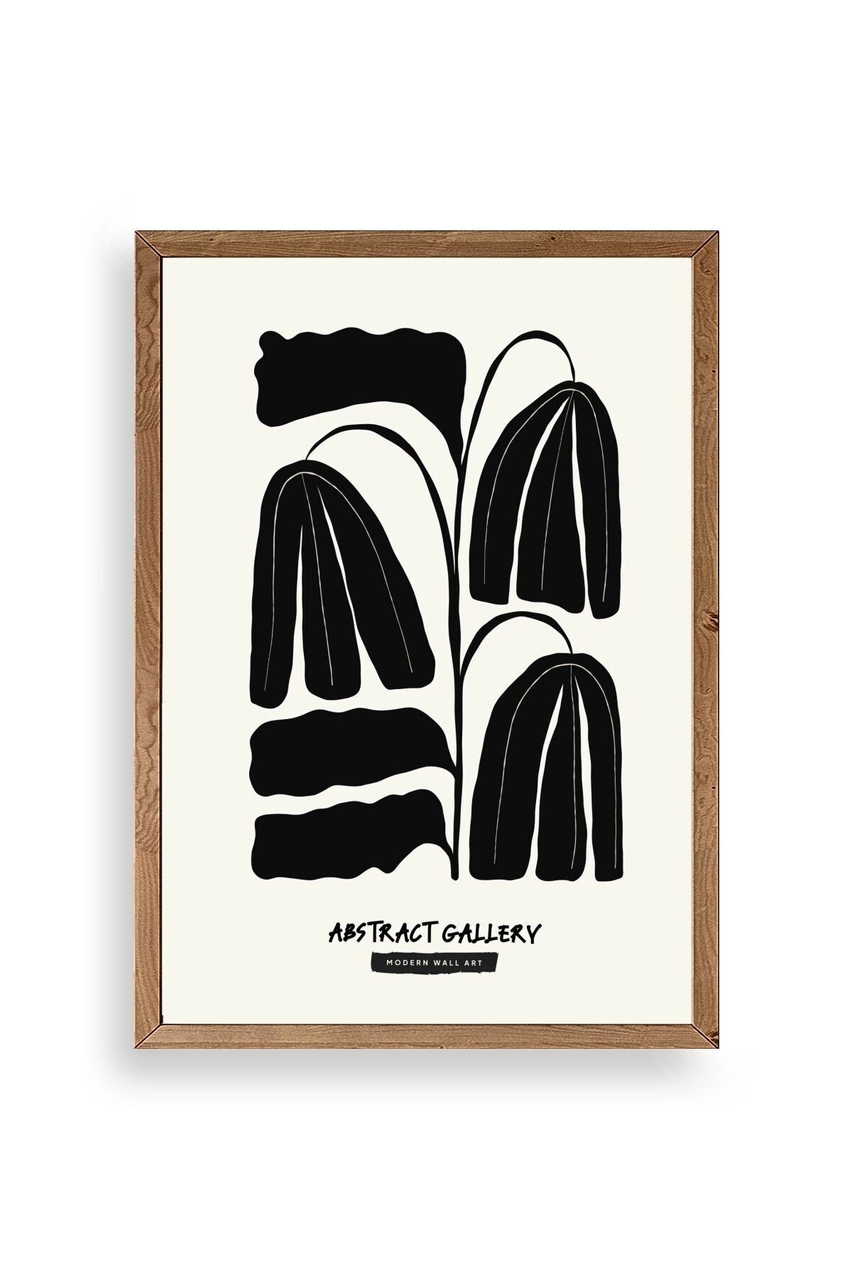 Çiçek Ahşap Çerçeveli Tablo 23 x 30