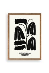 Çiçek Ahşap Çerçeveli Tablo 23 x 30