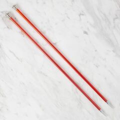 Loren Rythm 6mm Kırmızı Renkli Metal Örgü Şişi