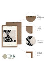 Çiçek Ahşap Çerçeveli Tablo 30 x 42