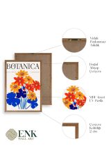 Çiçekler Ahşap Çerçeveli Tablo 23 x 30