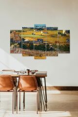 Manzara 5 Parçalı Mdf Tablo 60 x 100