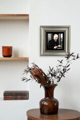 Atatürk Çerçeveli Taş Tablo 20 cm