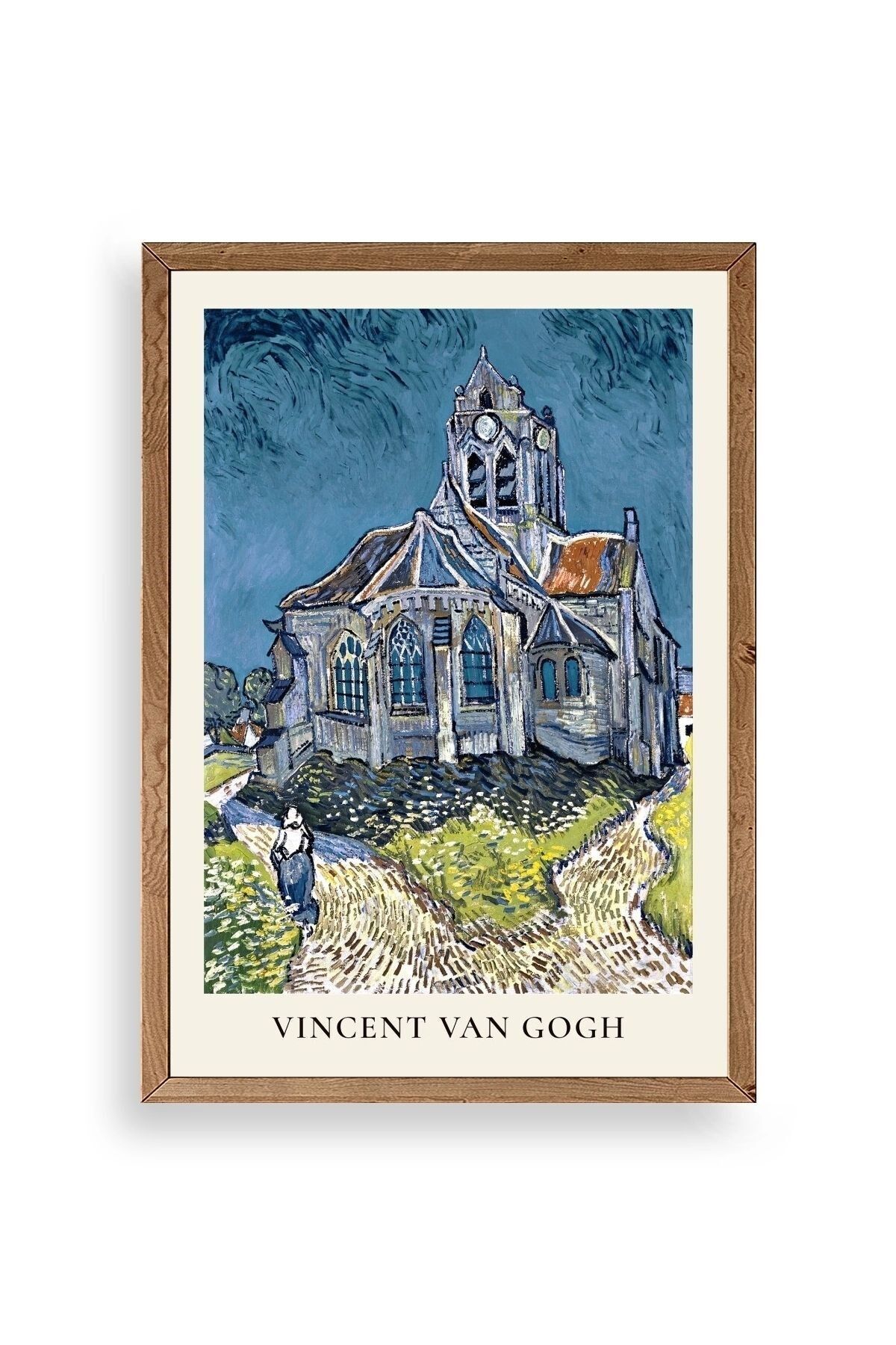 Van Gogh Ahşap Çerçeveli Tablo 50 x 70