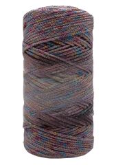 Makrome İpi 3mm Polyester Gri Simli