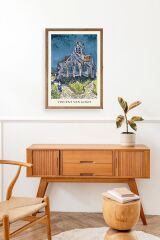 Van Gogh Ahşap Çerçeveli Tablo 23 x 30