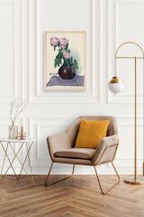 Kövári Ka?marik Ahşap Çerçeveli Tablo 50 x 70