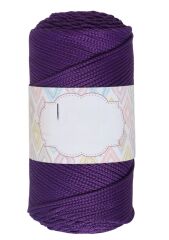 Makrome İpi 3mm Polyester Koyu Mor
