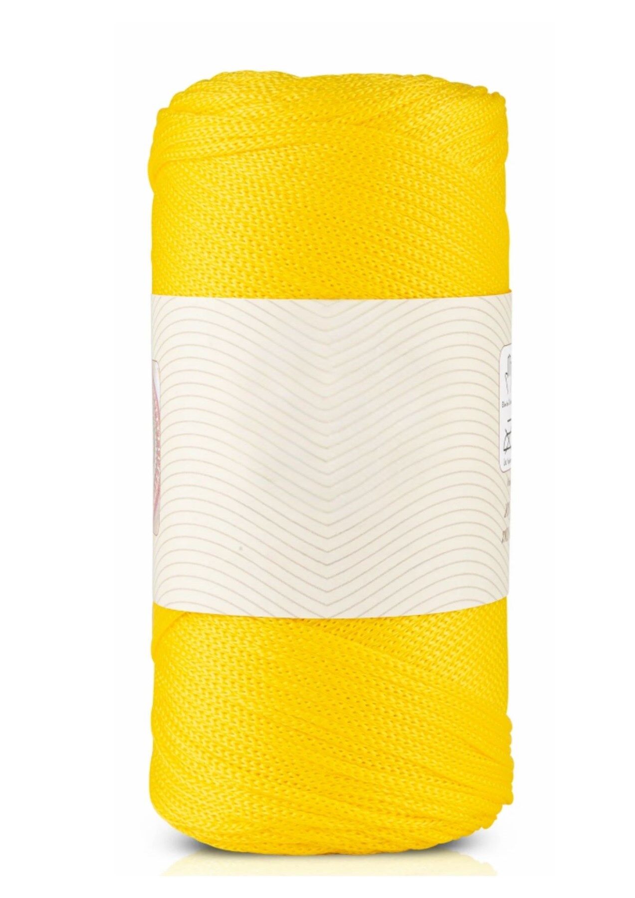 Makrome İpi 3mm Polyester Koyu Sarı