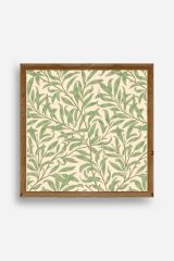 Yaprak Ahşap Çerçeveli Tablo 42 x 42