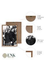 Atatürk Ahşap Çerçeveli Tablo 23 x 30