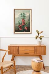 Narrow-Leaved Kalmia Ahşap Çerçeveli Tablo 23 x 30