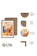 Hilma Af Klint Ahşap Çerçeveli Tablo 23 x 30