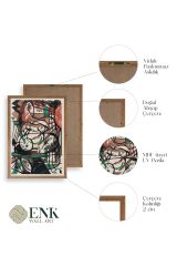 Franz Marc Ahşap Çerçeveli Tablo 23 x 30