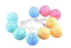 BUFFER® Dekoratif Minik 10 Toplu Ledli  Dekoratif Dolama Renkli Led