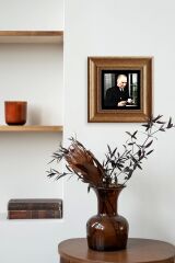 Atatürk Çerçeveli Taş Tablo 20 cm