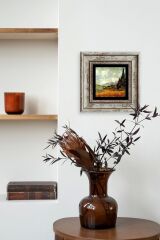 Gustav Klimpt Çerçeveli Taş Tablo 20 cm