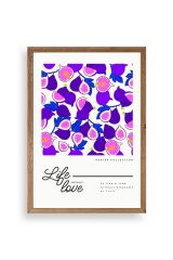 İncir Ahşap Çerçeveli Tablo 50 x 70