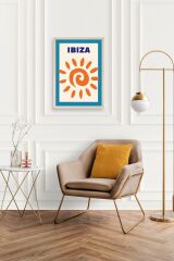 Ibiza Ahşap Çerçeveli Tablo 23 x 30