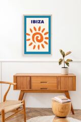 Ibiza Ahşap Çerçeveli Tablo 23 x 30