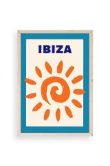 Ibiza Ahşap Çerçeveli Tablo 23 x 30