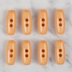 Loren Crafts turuncu 8 li çoban düğmesi - 78