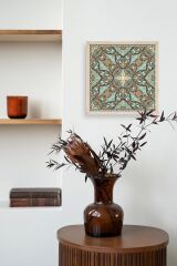 Motif Ahşap Çerçeveli Tablo 23 x 23
