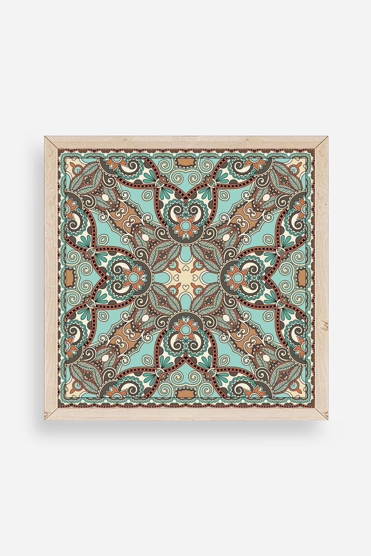 Motif Ahşap Çerçeveli Tablo 23 x 23