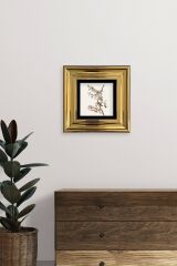 Dal Çerçeveli Taş Tablo 20 cm
