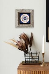 Selçuklu Motif Çerçeveli Taş Tablo 20 cm