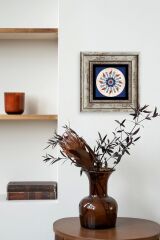 Selçuklu Motif Çerçeveli Taş Tablo 20 cm