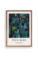 Paul Klee Ahşap Çerçeveli Tablo 30 x 42