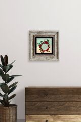 Bereket Duası Çerçeveli Taş Tablo 20 cm