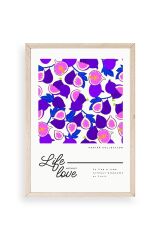 İncir Ahşap Çerçeveli Tablo 30 x 42