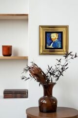 Van Gogh Çerçeveli Taş Tablo 20 cm
