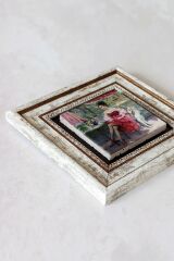 Çerçeveli Taş Tablo , Çerçeveli Taş Duvar Dekoru-enkcrcvtbl-00169 20 cm