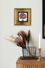 Bereket Ağacı Çerçeveli Taş Tablo 20 cm