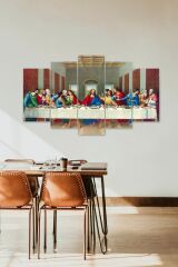 Bilgelik İnsanlar 5 Parçalı Mdf Tablo 60 x 100