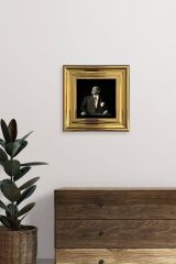 Atatürk Çerçeveli Taş Tablo 20 cm