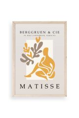 Modern Ahşap Çerçeveli Tablo 17 x 23