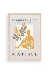 Modern Ahşap Çerçeveli Tablo 50 x 70