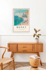 Monet Ahşap Çerçeveli Tablo 17 x 23