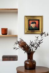 Van Gogh Çerçeveli Taş Tablo 20 cm