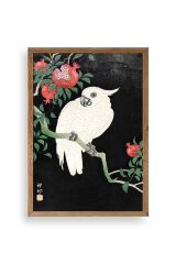 Ohara Koson Ahşap Çerçeveli Tablo 17 x 23