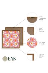 Kuş Ahşap Çerçeveli Tablo 50 x 50