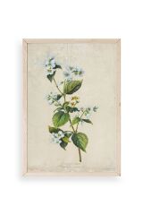 Çiçek Ahşap Çerçeveli Tablo 30 x 42